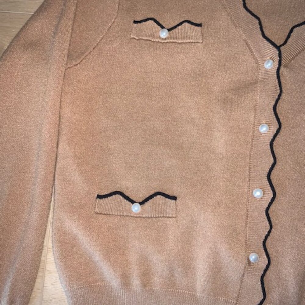 ✨ Adrienne Vittadini Cardigan – Size M – Chic, Cozy & Cute! 💕 - Picture 9 of 12